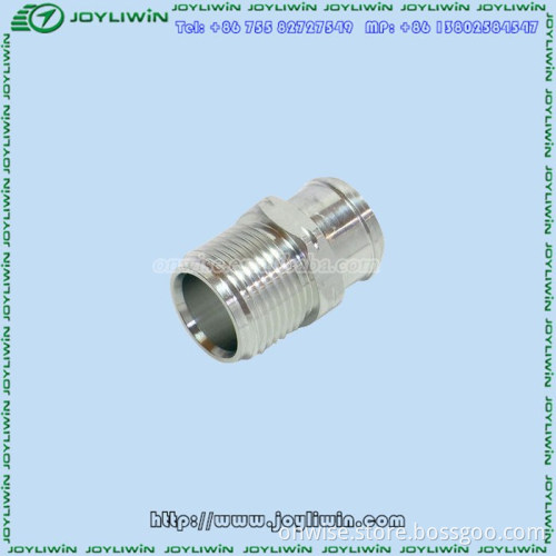 Alibaba products CNC machined stainless steel connectors for automotive industry